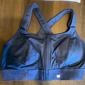 Blue SheFit high support sports bra blue size 2Luxe